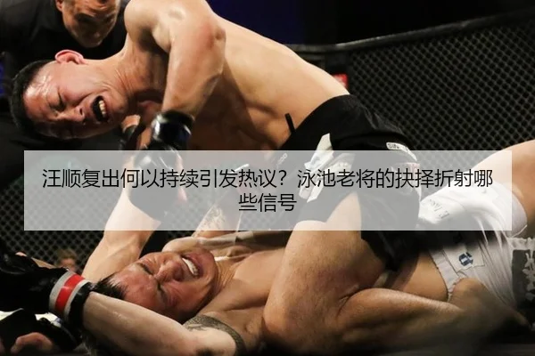 汪顺复出何以持续引发热议？泳池老将的抉择折射哪些信号 | QIUYOUGAME
